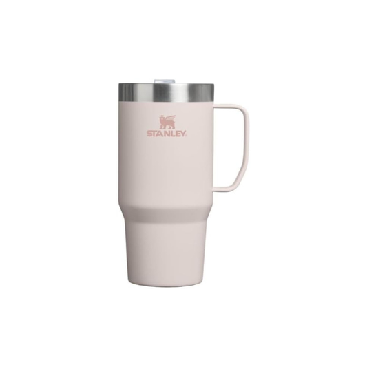 STANLEY The Everyday Suburban Mug | 24 oz | Drink Through Lid | Cup for Coffee, Tea and Drinks | Insulated Stainless Steel Coffee Mug | BPA-Free | Rose Quartz
