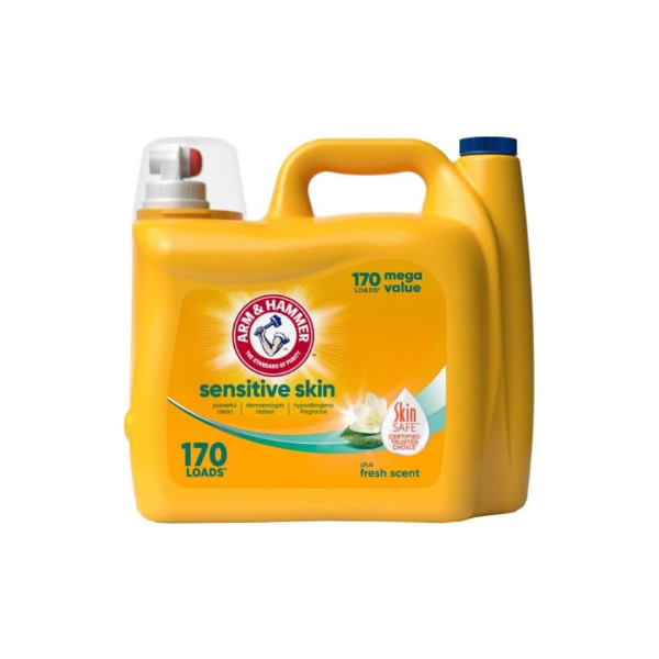 ARM & HAMMER Sensitive Skin Plus Fresh Scent Liquid Laundry Detergent
