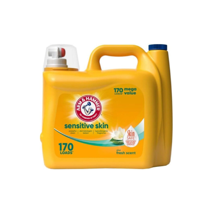 ARM & HAMMER Sensitive Skin Plus Fresh Scent Liquid Laundry Detergent