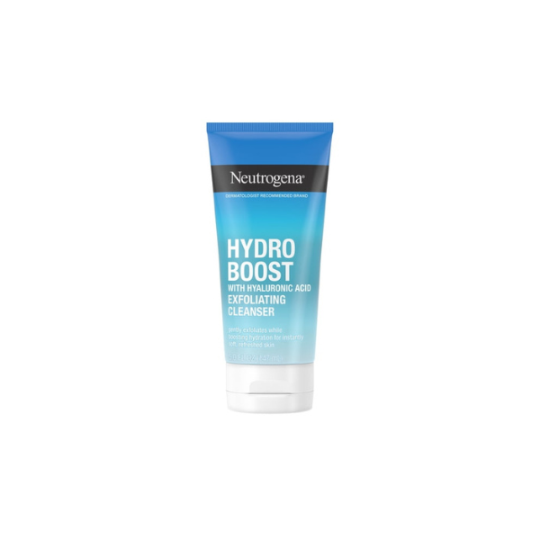 Neutrogena Hydro Boost Gentle Exfoliating Face Scrub, Cleanser & Face Wash for Women, 5 oz