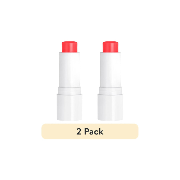 (2 pack) COVERGIRL Clean Fresh Lip Balm, 300 Life Is Pink, 0.14 oz