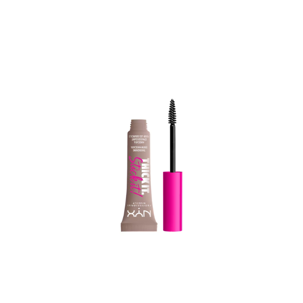 NYX Professional Makeup Thick It Stick It Thickening Brow Gel, Cool Blonde