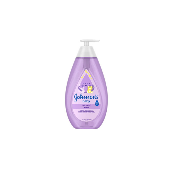 (2 pack) Johnson's Tear-Free Bedtime Baby Bath, Soothing Aromas, 27.1 fl. oz