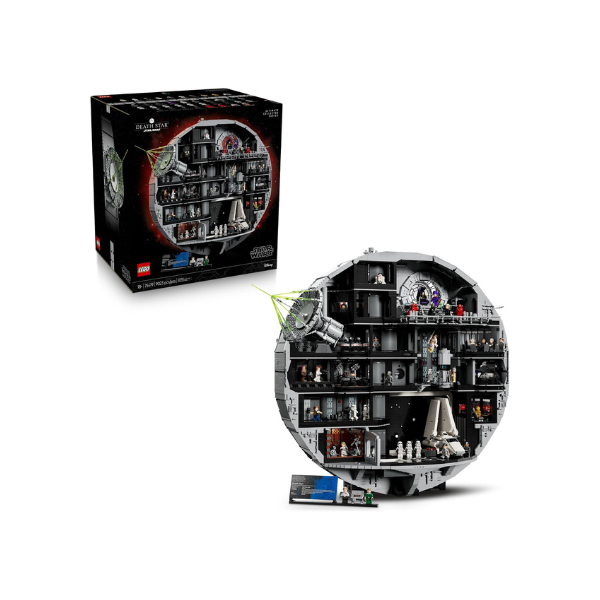 LEGO Star Wars Death Star Building Set for Adults, Ages 18+ - Collectible & Room Decor for Office, Bedroom, or Book Shelf - Fun Activity for Men, Women, & Movie Fans - Gift Idea for Birthdays - 75419