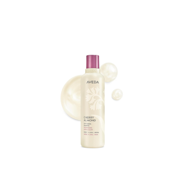 Aveda Cherry Almond Softening Shampoo | Adds Softness and Shine | for Normal to Dry Hair | 97% Naturally Derived* | Silicone Free | Iconic Cherry Almond Aroma of Tonka, Orange, Ylang Ylang