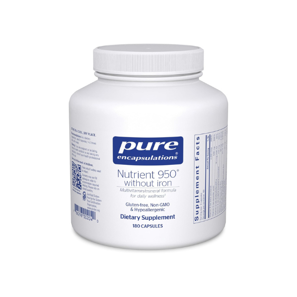 Pure Encapsulations Nutrient 950 Without Iron, 180 Capsules