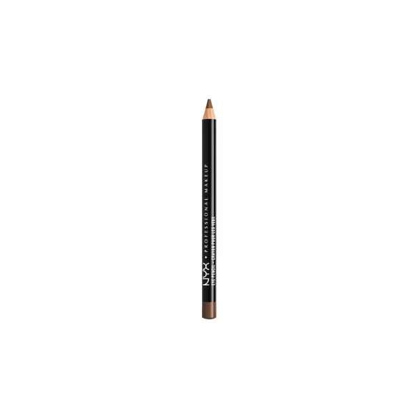 NYX Professional Makeup Slim Eye Pencil, Creamy longwear eyeliner, Medium Brown