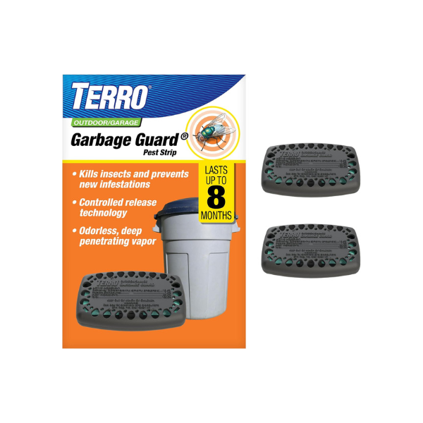 TERRO Garbage Guard Trash Can Insect Killer, 2-Pack