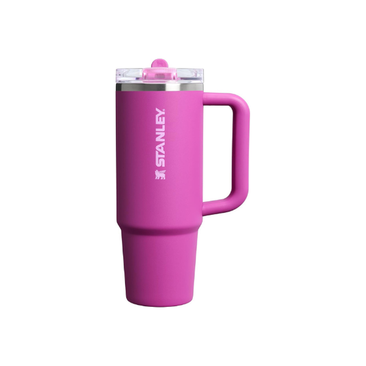 STANLEY Quencher ProTour Flipstraw Tumbler, 30 oz, Dark Blossom