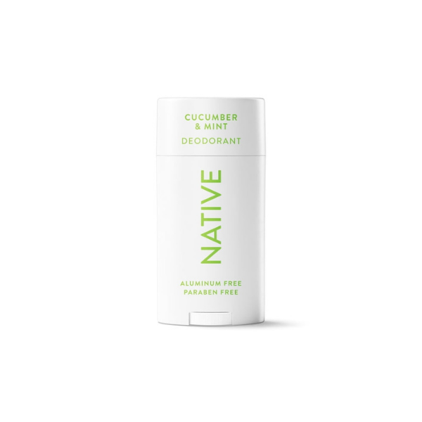 Native Deodorant, Aluminum Free, Cucumber & Mint, for Women and Men, 2.65 oz