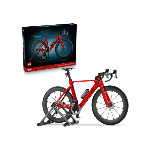 LEGO Icons Road Bike - Building Set for Adults, Ages 18+ - Model Racing Bike with Realistic Details - Home Office or Desk Decor - Gift for Men & Women - 11380