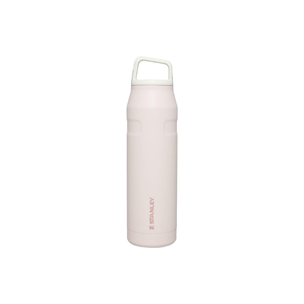 Stanley IceFlow Cap and Carry Water Bottle | Wide Mouth Twist Lid | Lightweight & Leakproof for Travel & Sports | Insulated Stainless Steel | BPA-Free
