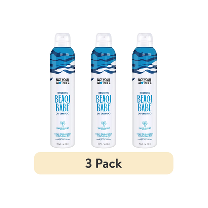 (3 pack) Not Your Mother's Beach Babe Texturizing Dry Shampoo, 7 oz