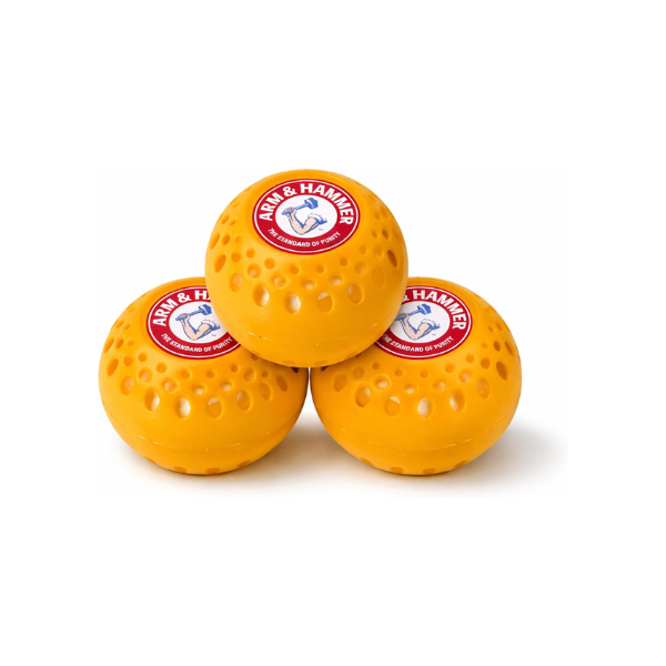 Arm & Hammer OdorBusterz Odor Eliminator Balls, Clean Burst, 3 Count – Baking Soda Odor Control for Closets, Drawers, Hampers & Small Spaces