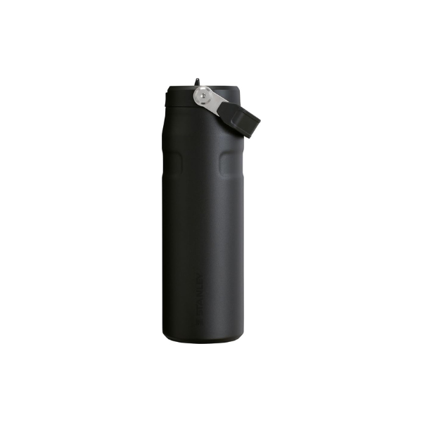 STANLEY IceFlow Flip Straw 2.0 Bottle, 24 oz, Black 2.0