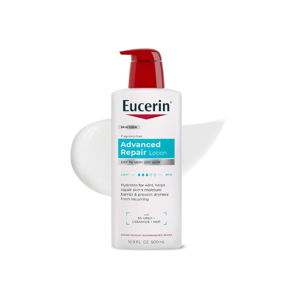 Eucerin Advanced Repair Lotion, Urea Enriched, 16.9 FL OZ