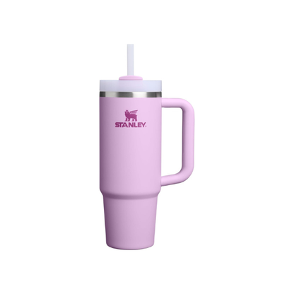 STANLEY Quencher H2.0 Flow State Tumbler, 30 oz, Soft Orchid