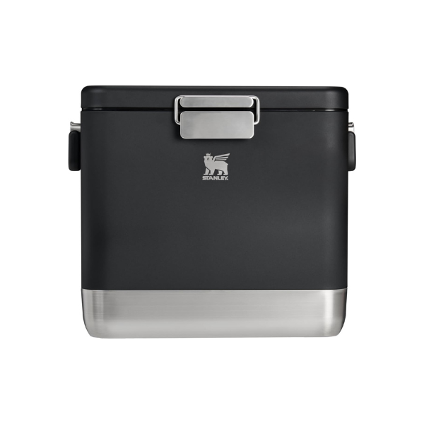 STANLEY Lifted Spirits Stainless Steel Cooler | Vacuum Insulated Hard Cooler | Leakproof VaultSeal Latch | Premium 18/8 Recycled Stainless Steel | BPA-Free