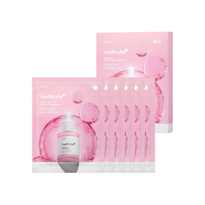 medicube PDRN Pink Peptide Ampoule Sheet Mask 6EA