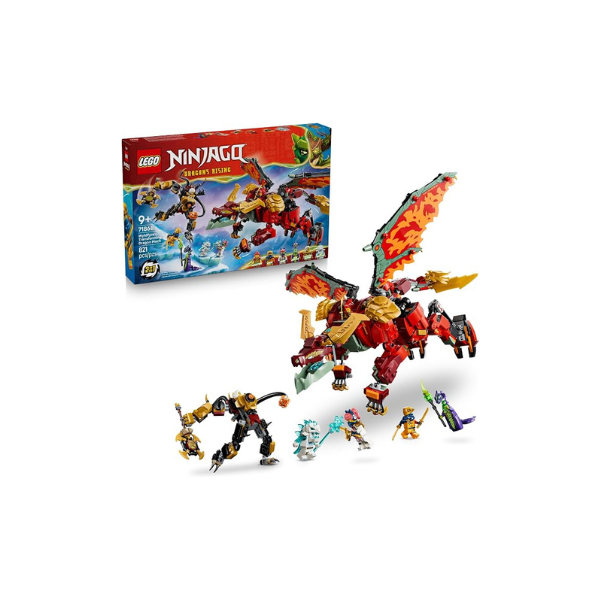 LEGO NINJAGO Wyldfyre's Transforming Dragon Mech 71868