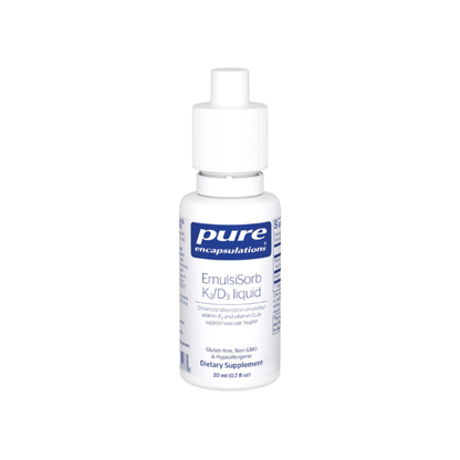 Pure Encapsulations EmulsiSorb K2/D3 Liquid, 0.7 Fl Oz