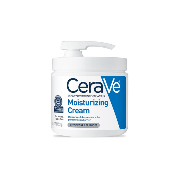 CeraVe Moisturizing Cream for Face & Body Normal to Very Dry Skin with Pump 16 oz