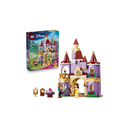 LEGO Disney Princess Belle & the Beast's Enchanted Castle 43289 | Building Toys for Girls & Boys, Ages 4+, Castle Toy W/ Movie Characters, Pretend Play, 254 pieces, Gift for Birthdays