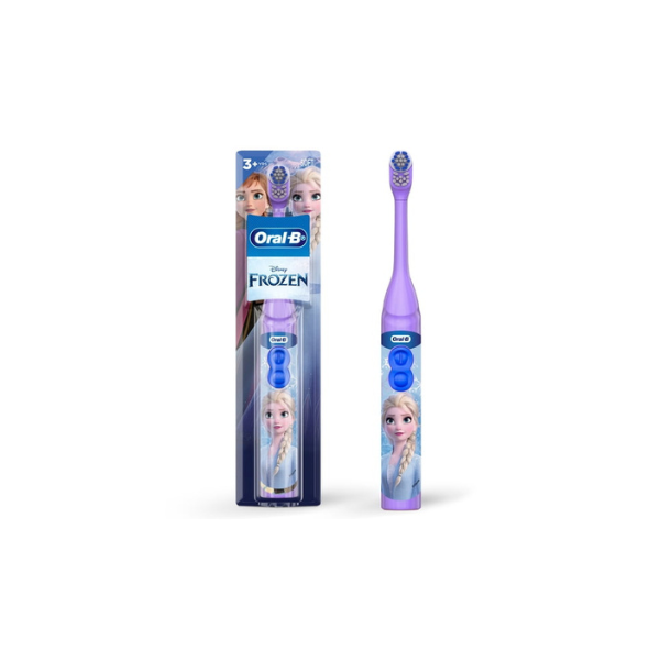Oral‑B Kids Toothbrush, Pro‑Health Battery Powered Kids Toothbrush, Disney’s Frozen, Soft Bristles, Ages 3+