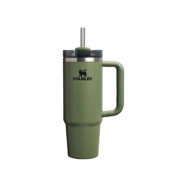 STANLEY Quencher H2.0 Flow State Tumbler, 30 oz, Dried Pine