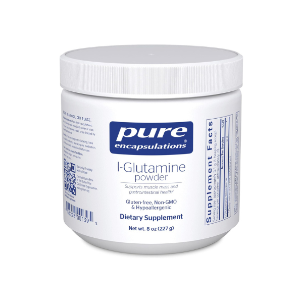 Pure Encapsulations L-Glutamine Powder, 8 Ounces