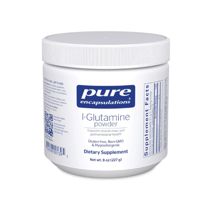 Pure Encapsulations L-Glutamine Powder, 8 Ounces