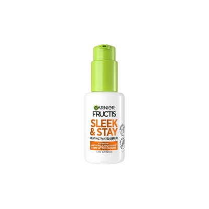 Garnier Fructis Sleek & Shine Sleek and Stay, for Frizzy and Dry Hair, Pump, 1.69 fl oz