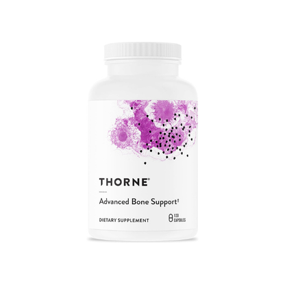 THORNE Advanced Bone Support, Calcium, Magnesium & Vitamin D3, 120 Capsules
