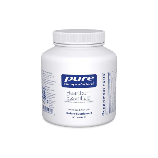 Pure Encapsulations Heartburn Essentials, 180 Capsules