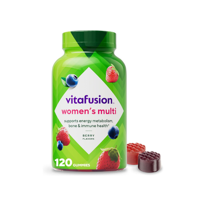 Vitafusion Women's Multivitamin Gummy | Yummy Berry Flavor | 120 Gummies