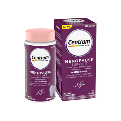 Centrum Restful Sleep Menopause Support Tablets, 28 Count