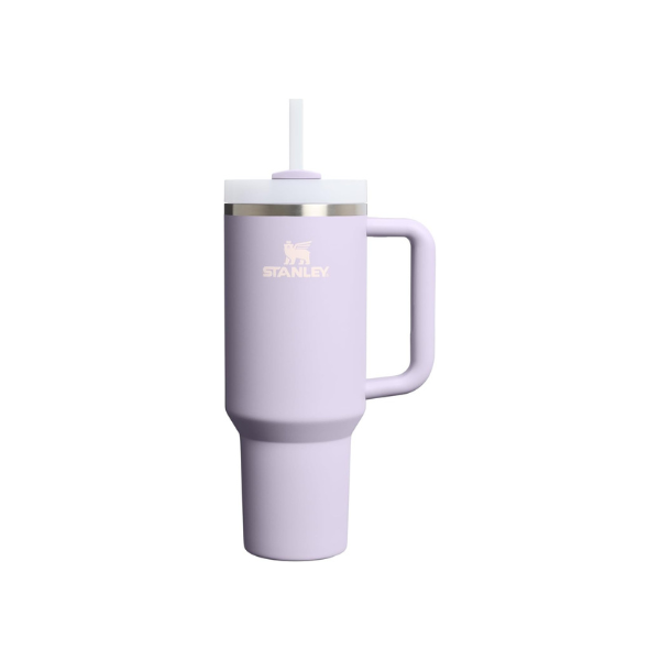 STANLEY Quencher H2.0 Flow State Tumbler, 40 oz, Purple Dust