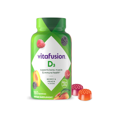 Vitafusion Vitamin D3 Gummies | 2000 IU (50 mcg) Per 2 Gummies