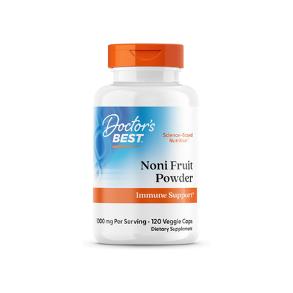 Doctor's Best Noni Fruit Powder Supplement, Non GMO, Vegan, 120 Veg Caps