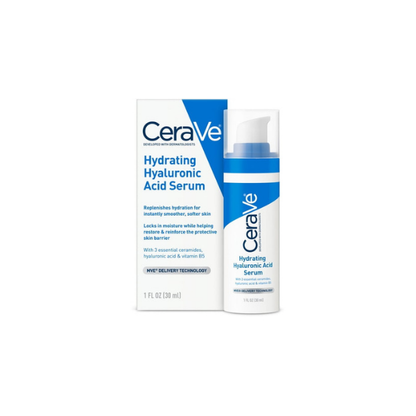 CeraVe Hyaluronic Acid Serum Gel-Cream Formula Normal to Dry Skin 1 fl oz
