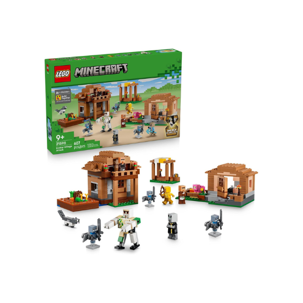 LEGO Minecraft Evoker Village Attack 21596
