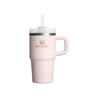 STANLEY Quencher H2.0 Flow State Tumbler, 20 oz, Rose Quartz 2.0