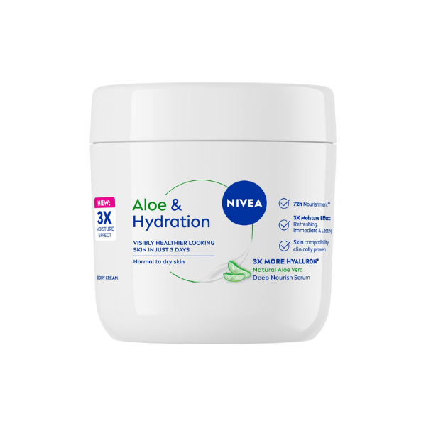 NIVEA Aloe and Hydration Body Cream 13.52 oz (1)