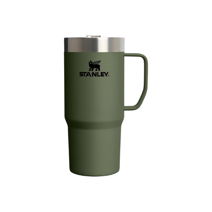 STANLEY The Everyday Suburban Mug | 16 oz | Drink Through Lid | Cup for Coffee, Tea and Drinks | Insulated Stainless Steel Coffee Mug | BPA-Free | Dried Pine