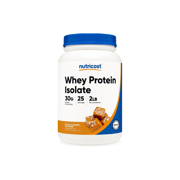 Nutricost Whey Protein Isolate (Salted Caramel) 2LBS