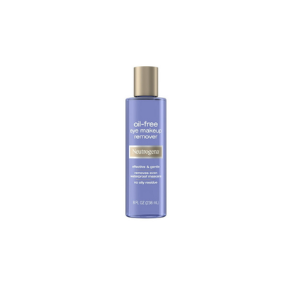 Neutrogena Gentle Oil-Free Eye Makeup Remover & Makeup Removing Face Cleanser, 8.0 fl oz