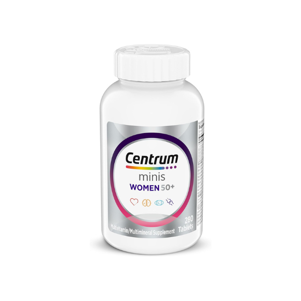 Centrum Minis Silver Women's Multivitamin, Women 50 and Over, 280 Tablets
