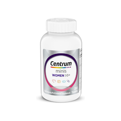 Centrum Minis Silver Women's Multivitamin, Women 50 and Over, 280 Tablets
