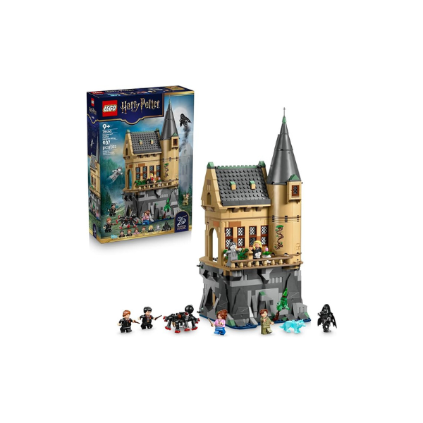 LEGO Harry Potter Hogwarts Castle: Hospital Wing Building Toy for Girls & Boys - Pretend Play Set for Kids, Ages 9+ - W/7 Minifigures & Wolf Patronus Toy Figure - Gift Idea for Birthdays - 76463