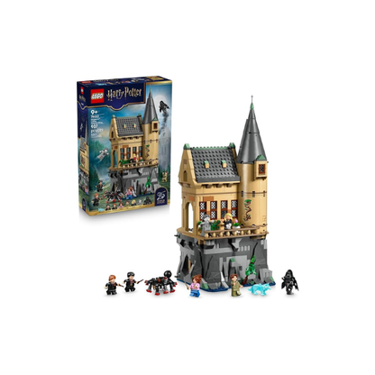 LEGO Harry Potter Hogwarts Castle: Hospital Wing Building Toy for Girls & Boys - Pretend Play Set for Kids, Ages 9+ - W/7 Minifigures & Wolf Patronus Toy Figure - Gift Idea for Birthdays - 76463